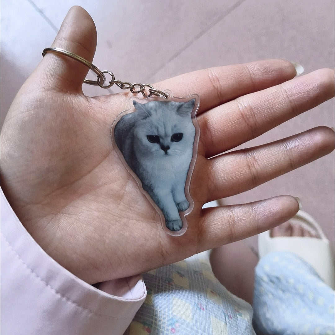 パーソナライズされたペットアクリルキーホルダー