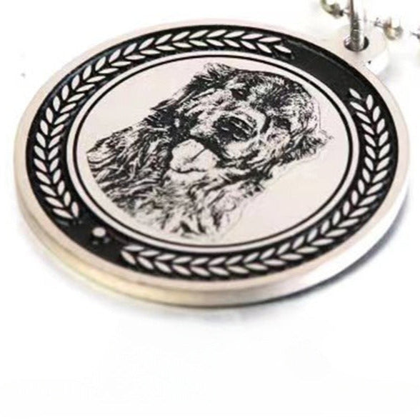 Custom Silver Pet Tag