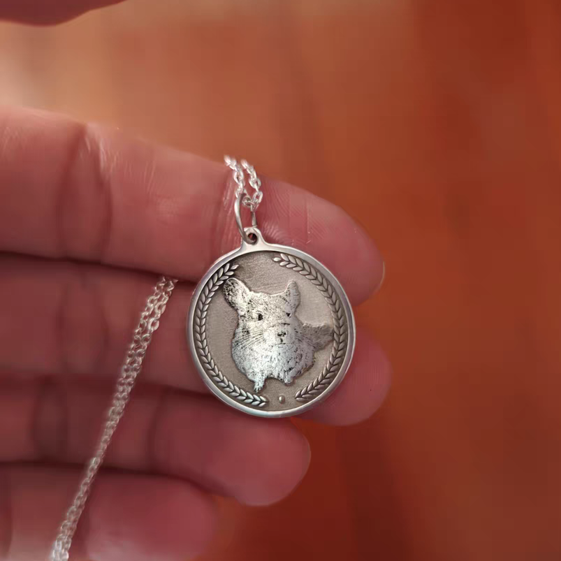 Custom Silver Pet Tag