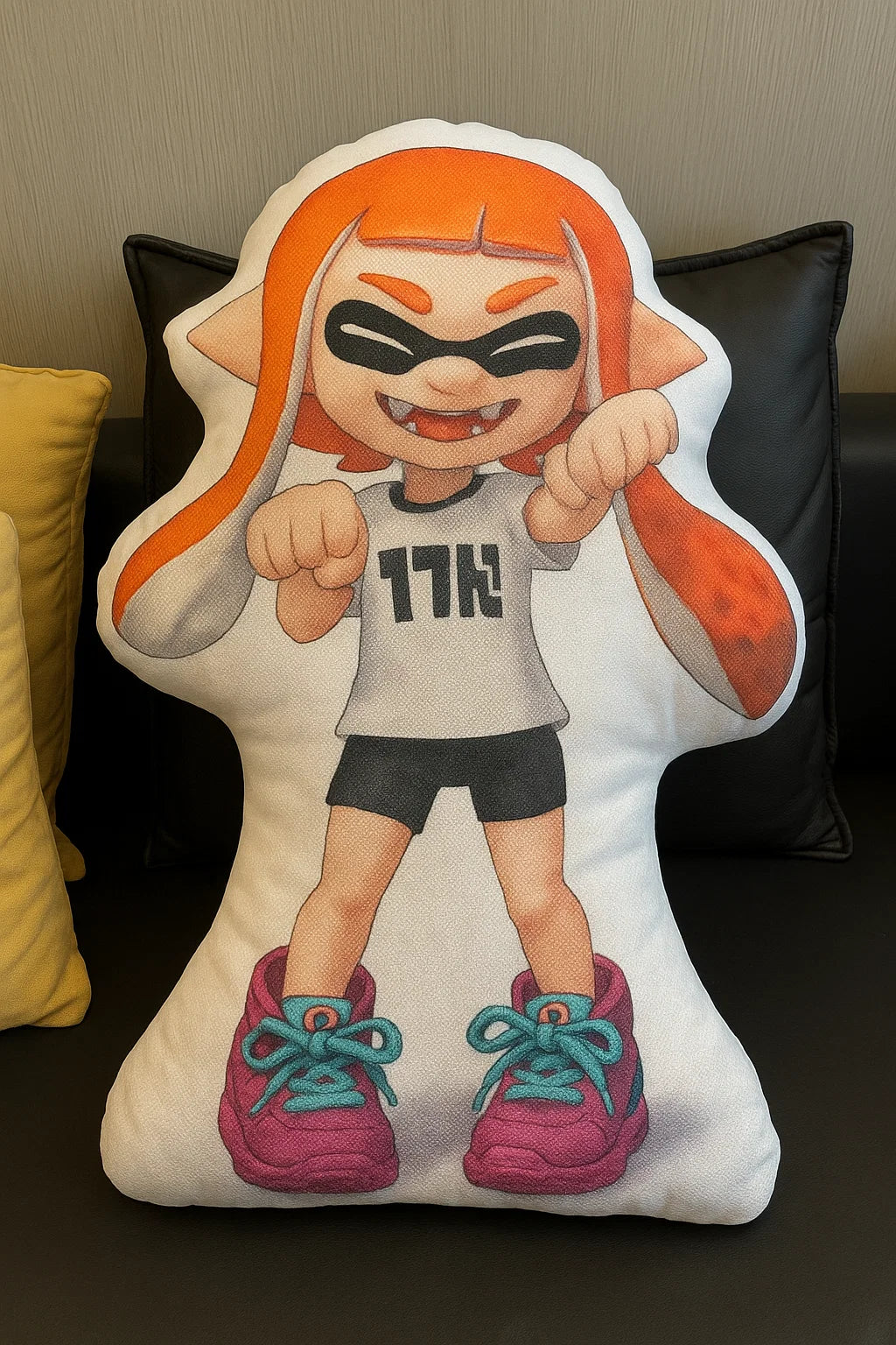 スプラトゥーンキャラクターのカスタム枕