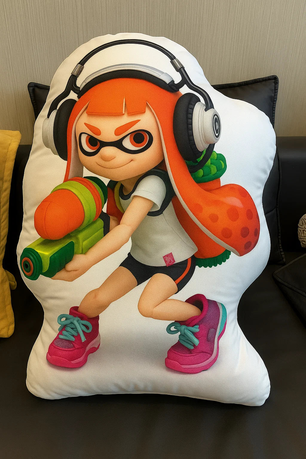 スプラトゥーンキャラクターのカスタム枕
