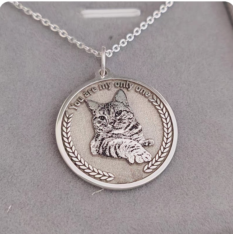 Custom Silver Pet Tag