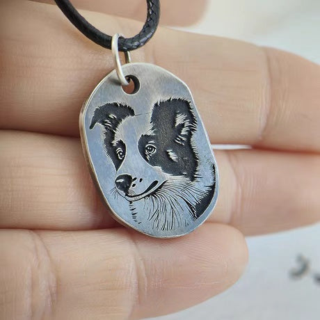 Custom Silver Pet Tag