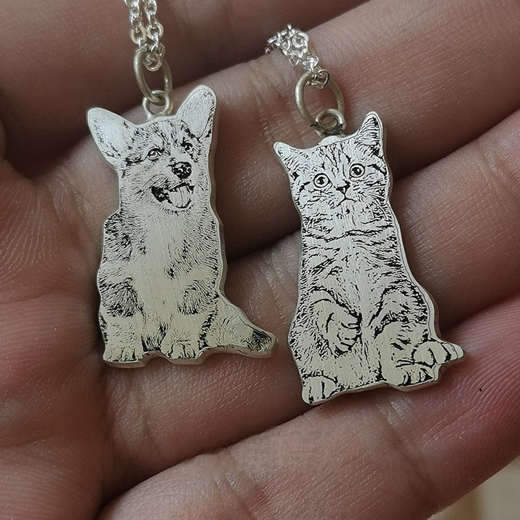 Custom Silver Pet Tag