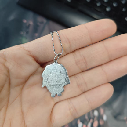 Custom Silver Pet Tag