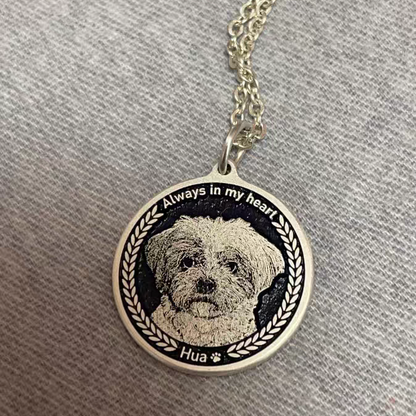 Custom Silver Pet Tag