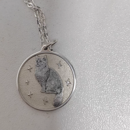 Custom Silver Pet Tag