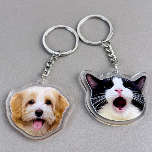 Personalized Pet Acrylic Keychain