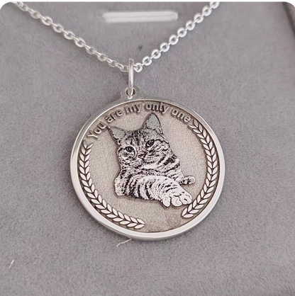 Custom Silver Pet Tag